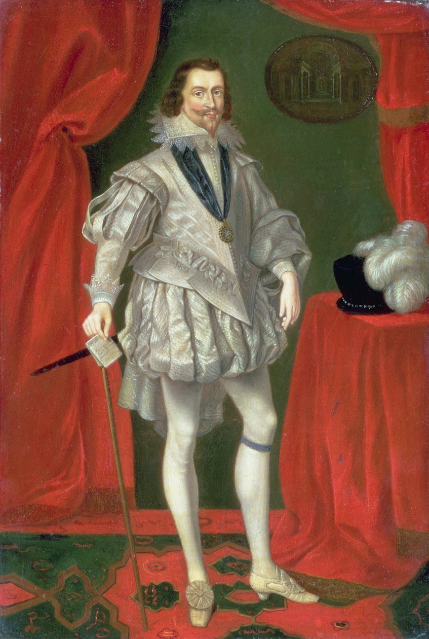 George Villiers, Buckingham 1. hercegének portréja alkotó: Daniel Mytens