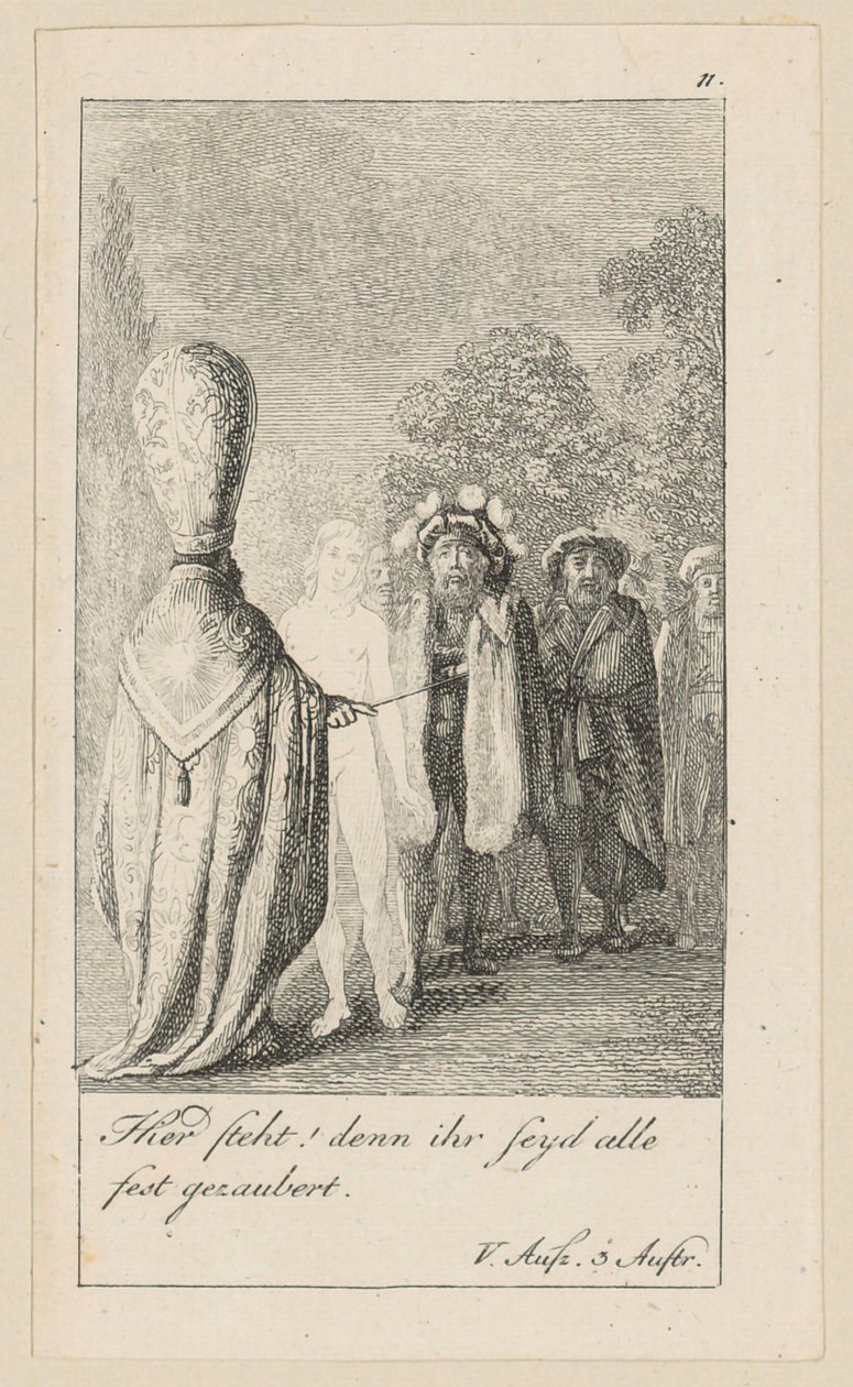 11. lap Shakespeare „A vihar” című művéhez alkotó: Daniel Nikolaus Chodowiecki