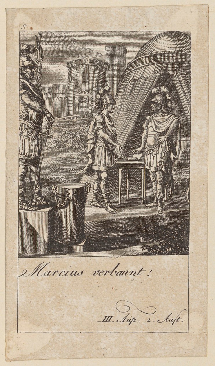 5. lap Shakespeare „Coriolanusához” alkotó: Daniel Nikolaus Chodowiecki