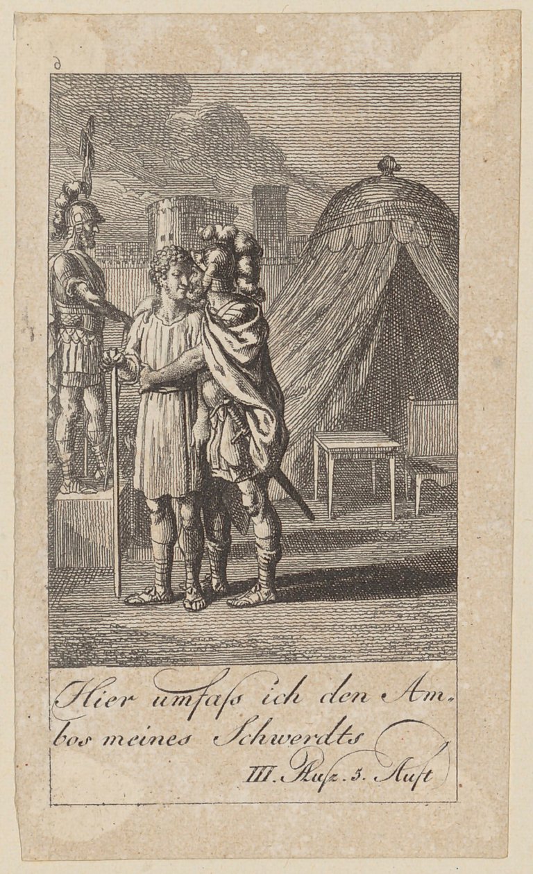 6. lap Shakespeare „Coriolanus”-ához alkotó: Daniel Nikolaus Chodowiecki