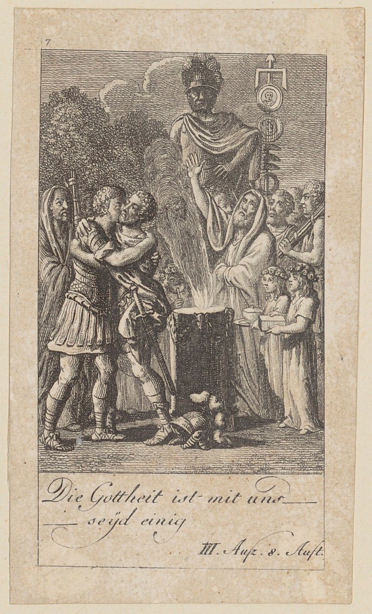 7. lap Shakespeare „Coriolanus” című művéhez alkotó: Daniel Nikolaus Chodowiecki
