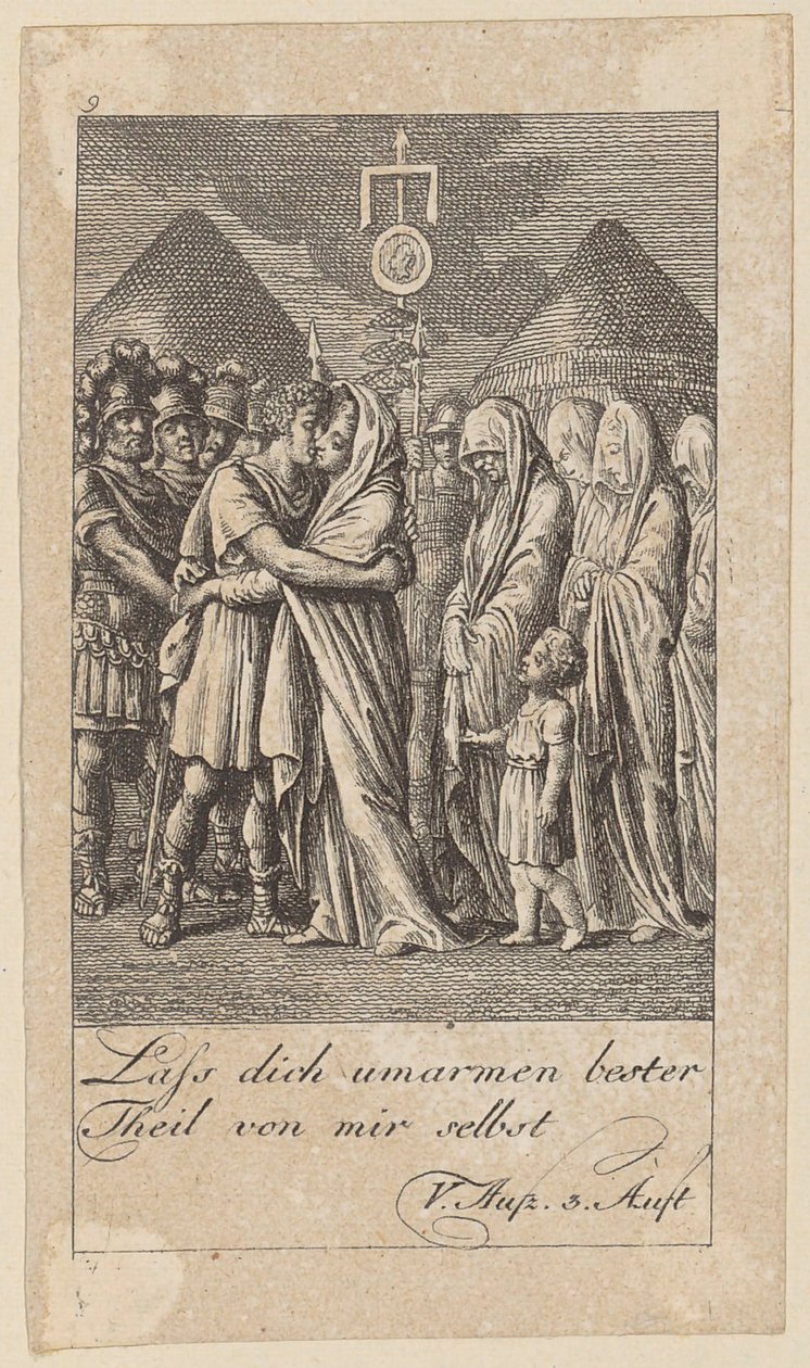 9. lap Shakespeare „Coriolanus” című művéhez alkotó: Daniel Nikolaus Chodowiecki
