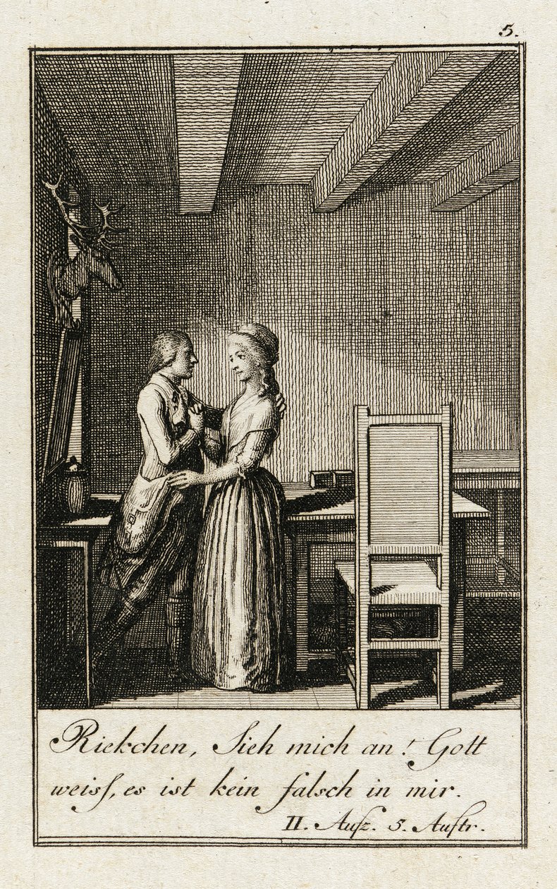 Iffland-féle vadász alkotó: Daniel Nikolaus Chodowiecki