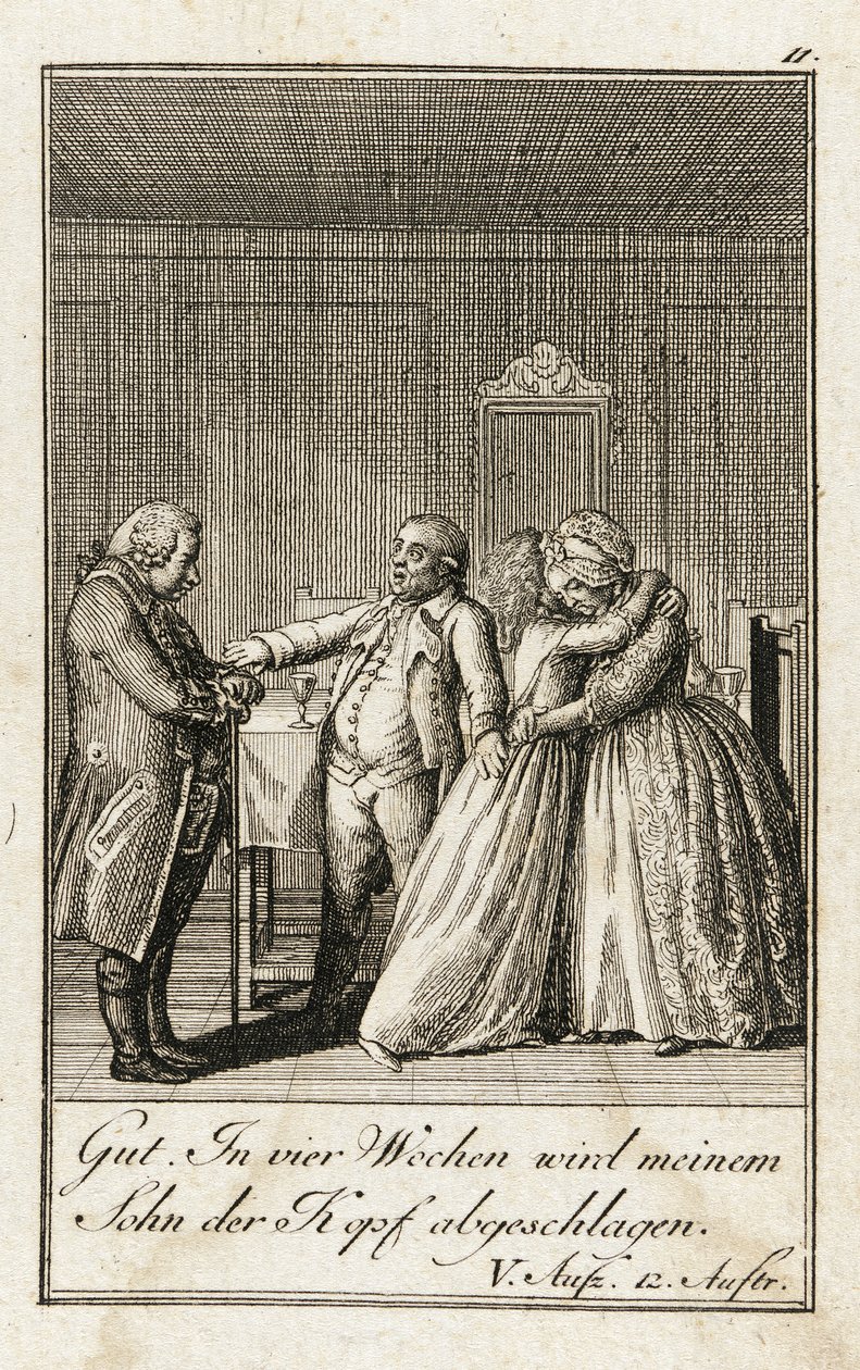 Iffland vadásza alkotó: Daniel Nikolaus Chodowiecki