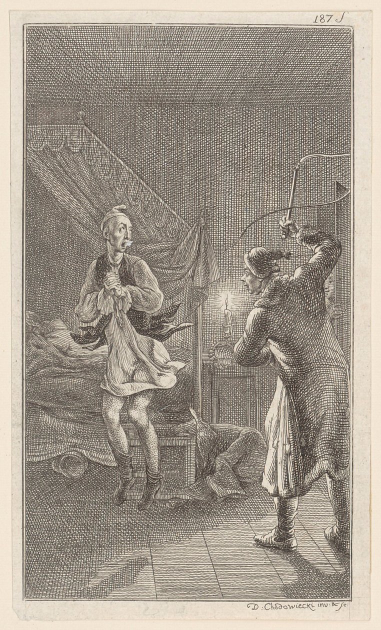 A negyedik férje alkotó: Daniel Nikolaus Chodowiecki