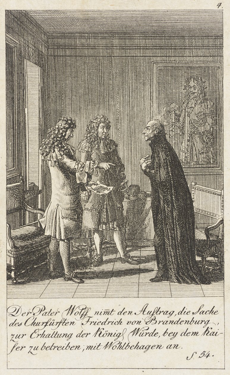 4. tábla az „Brandenburg története 1793-ra” című műhöz alkotó: Daniel Nikolaus Chodowiecki