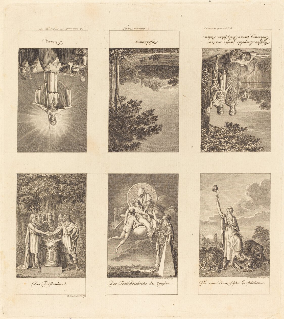 Hat nagy esemény 1780-1790 között alkotó: Daniel Nikolaus Chodowiecki