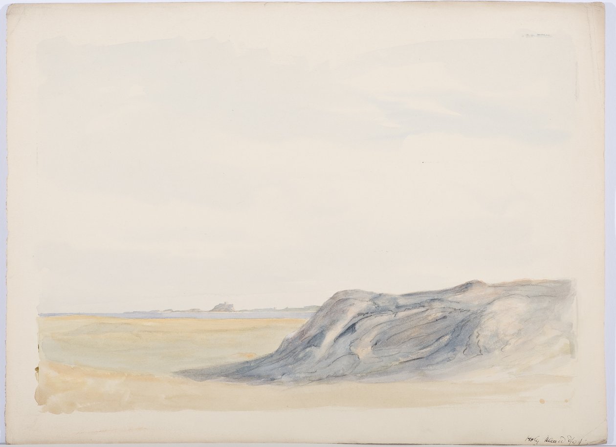 Szent Sziget, 1899 (ceruza és WC papíron) alkotó: Daniel Oliver