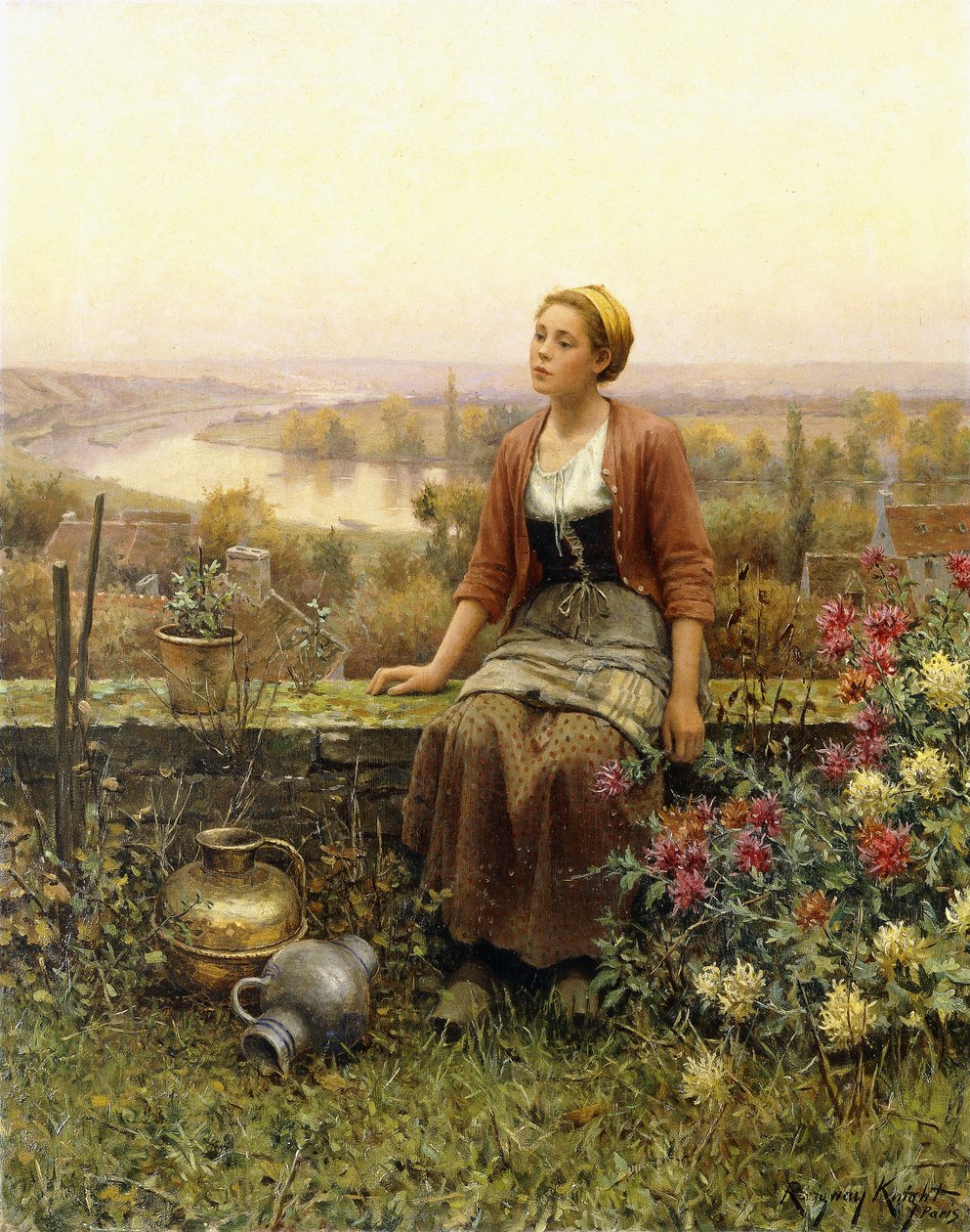 Marie, alkotó: Daniel Ridgway Knight