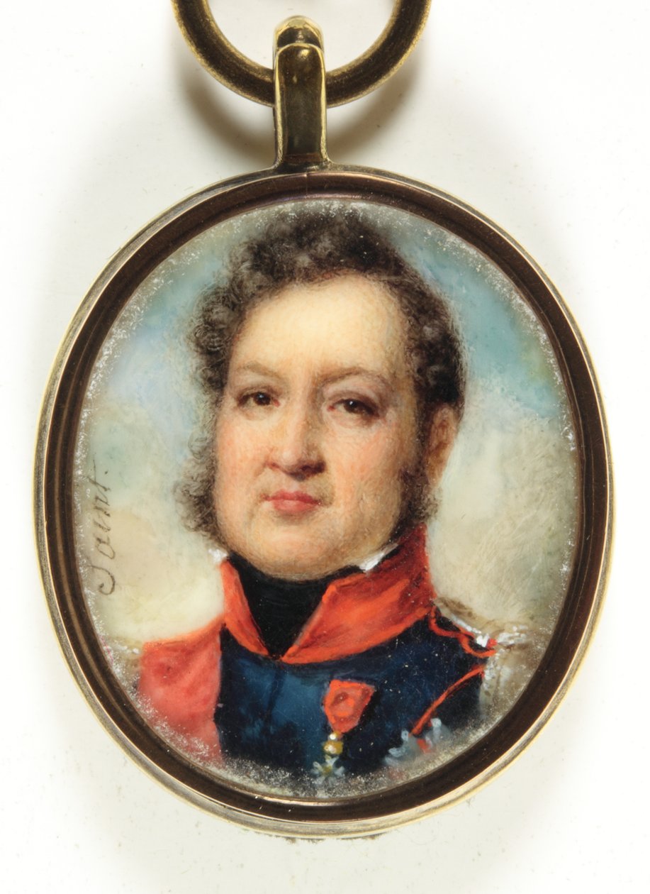 Lajos Fülöp, a francia király (zománc) alkotó: Daniel Saint