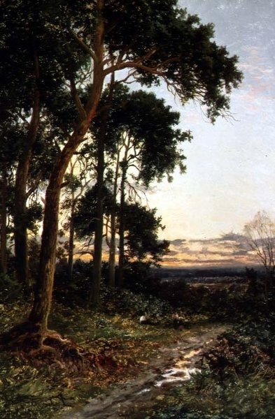 Az erdei ösvény alkotó: Daniel Sherrin