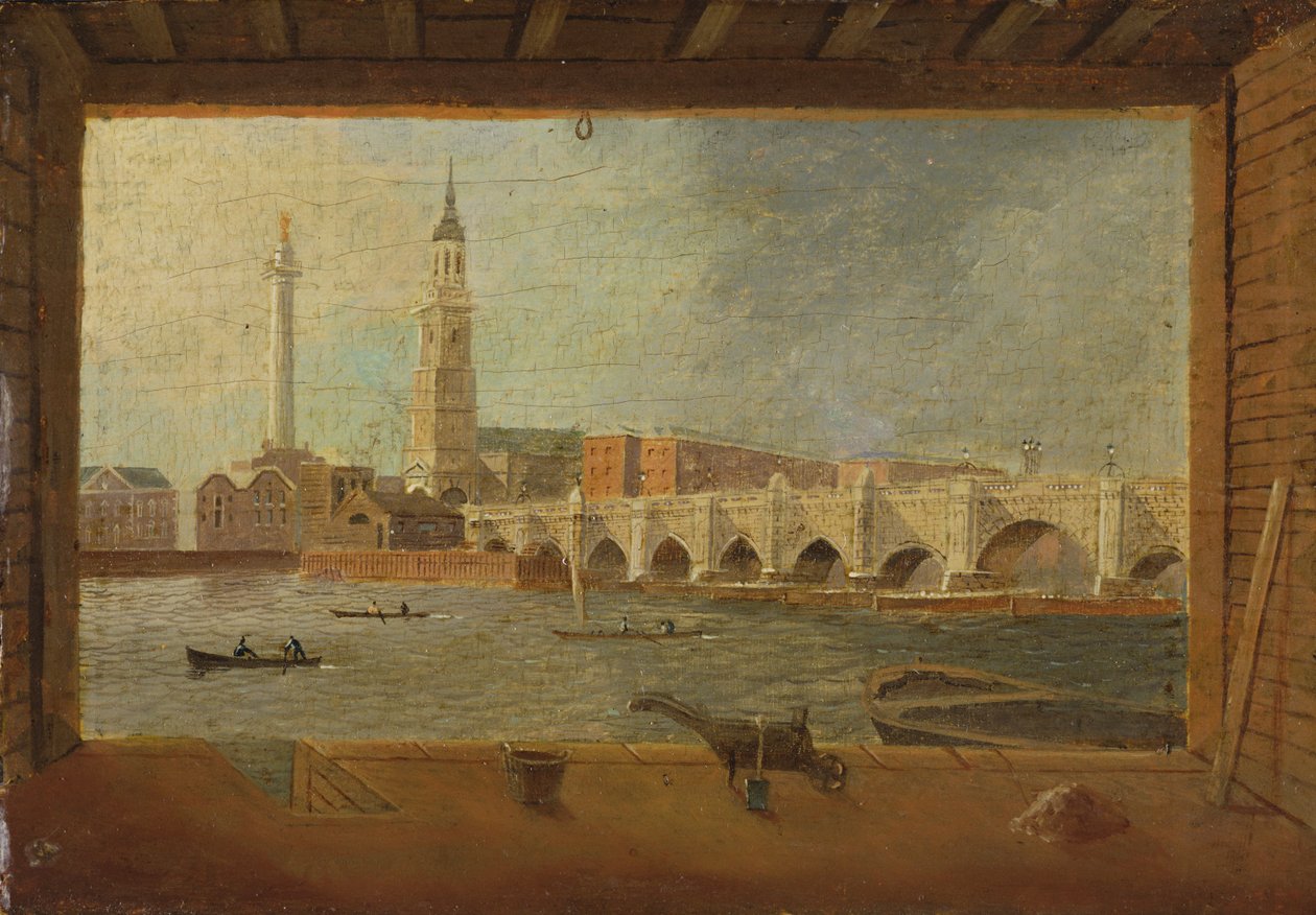 Kilátás a London Bridge-re alkotó: Daniel Turner