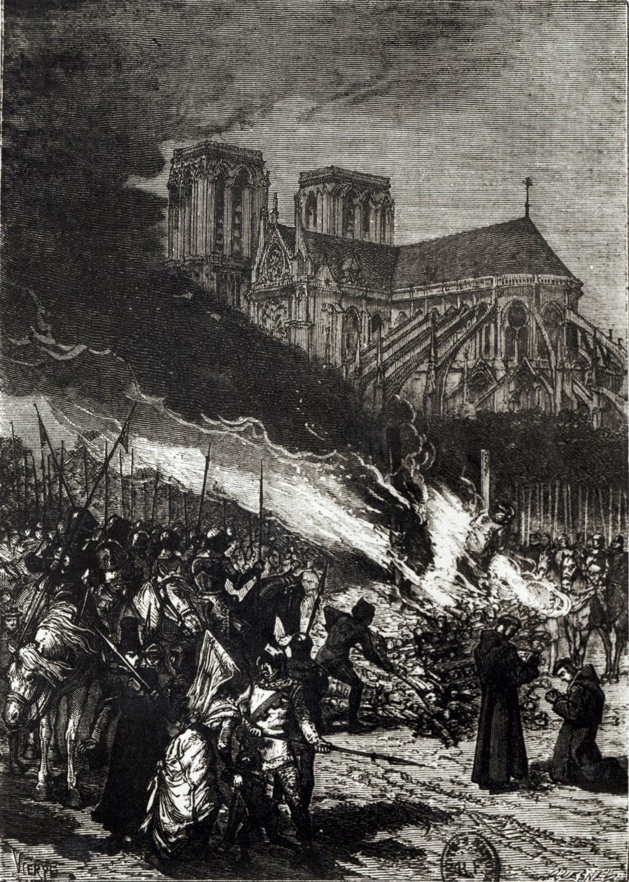A templomosok égése, Jules Michelet (1798-1874) „L