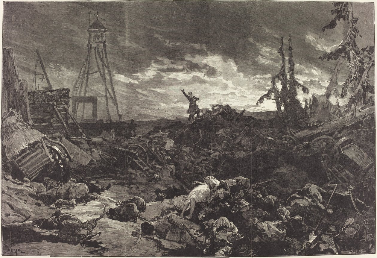 Michel Strogoff a Théâtre du Chatelet-ben, 1880. alkotó: Daniel Urrabieta Vierge