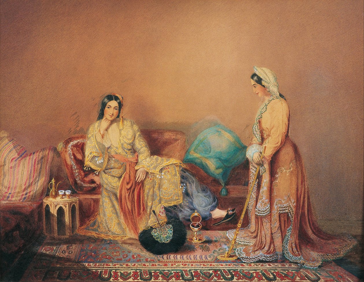 Phanariot görög hölgyek alkotó: Daniel Valentine Rivière