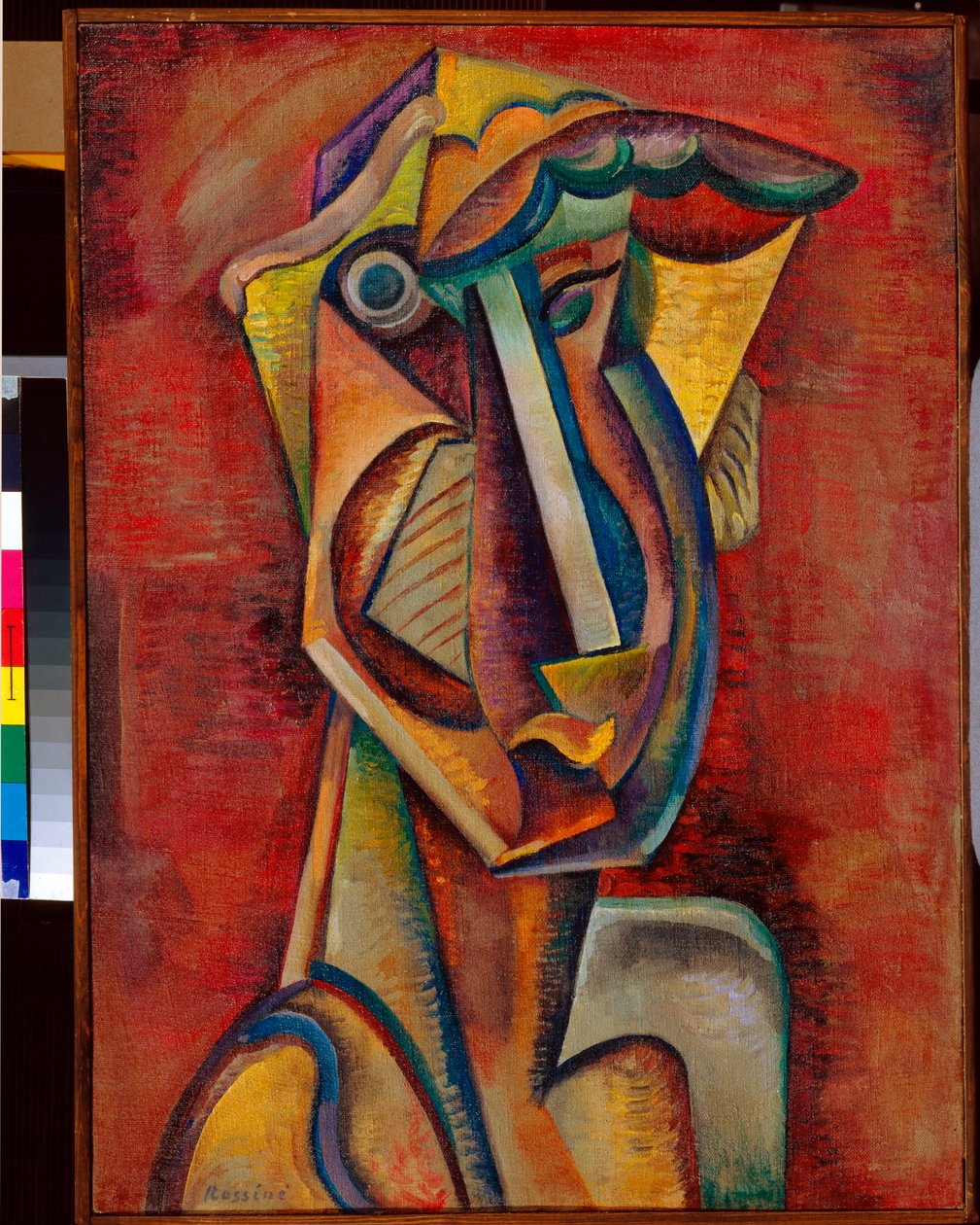 A költő, 1920 körül (festmény) alkotó: Daniel Vladimir Baranoff Rossine