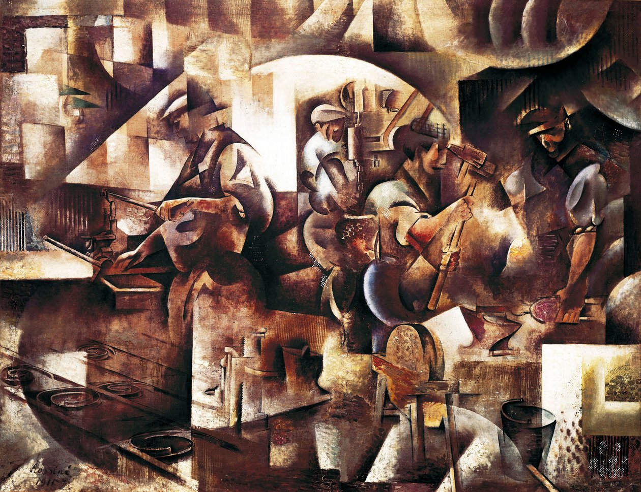 Kohó alkotó: Daniel Vladimir Baranoff Rossine