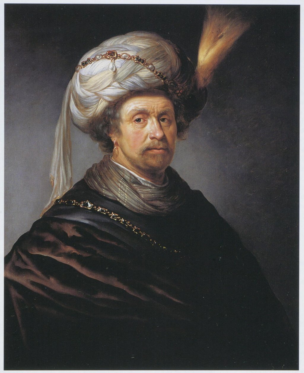 Daniel de Koninck - turbános férfi alkotó: Daniël de Koninck
