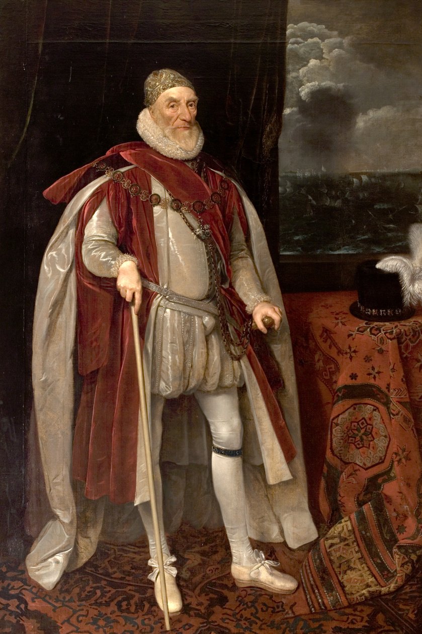 Lord Howard of Effingham, 17. század alkotó: Daniel Mytens