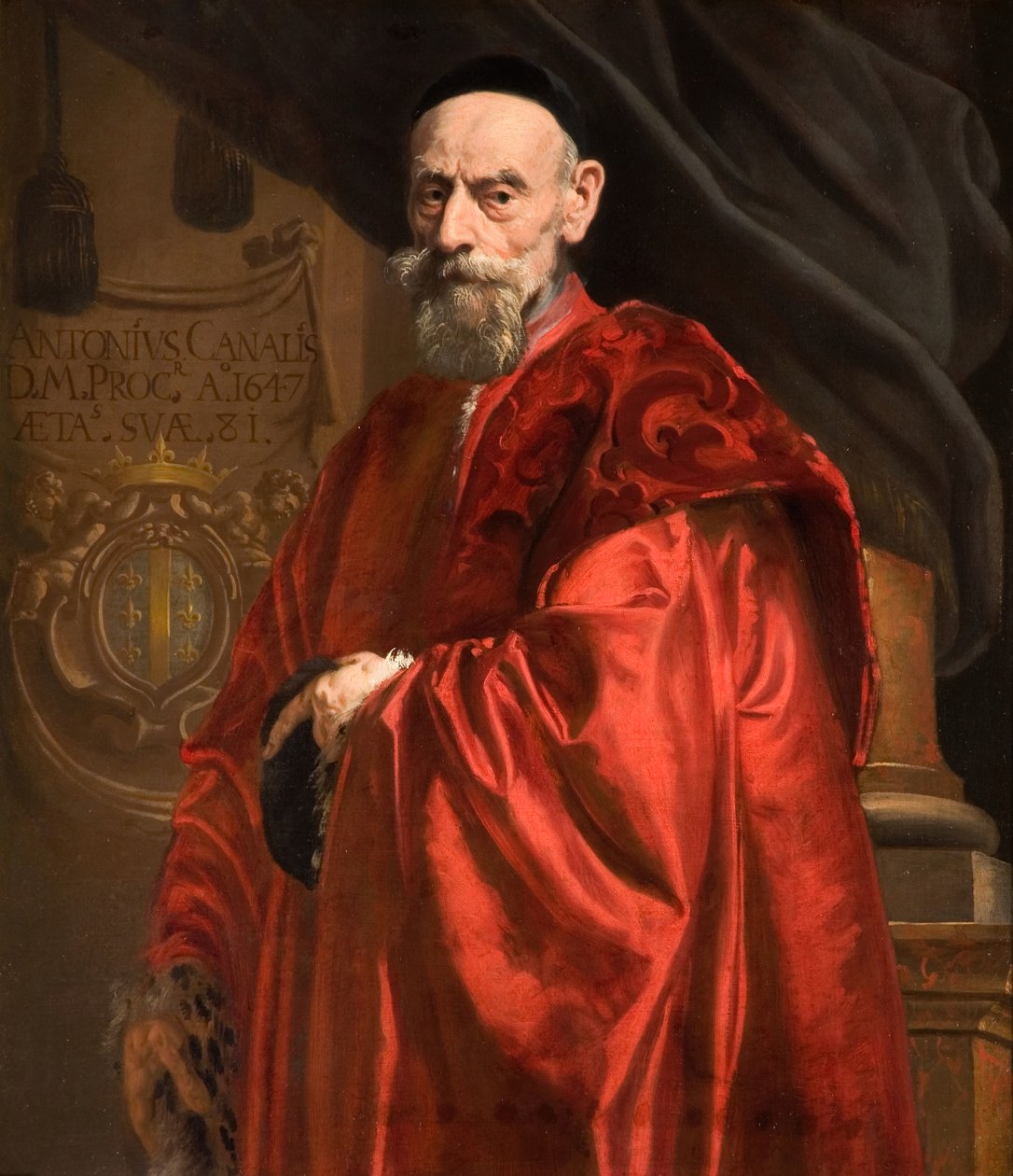 Antonio-csatorna portréja, 1647. alkotó: Daniel van den Dyck
