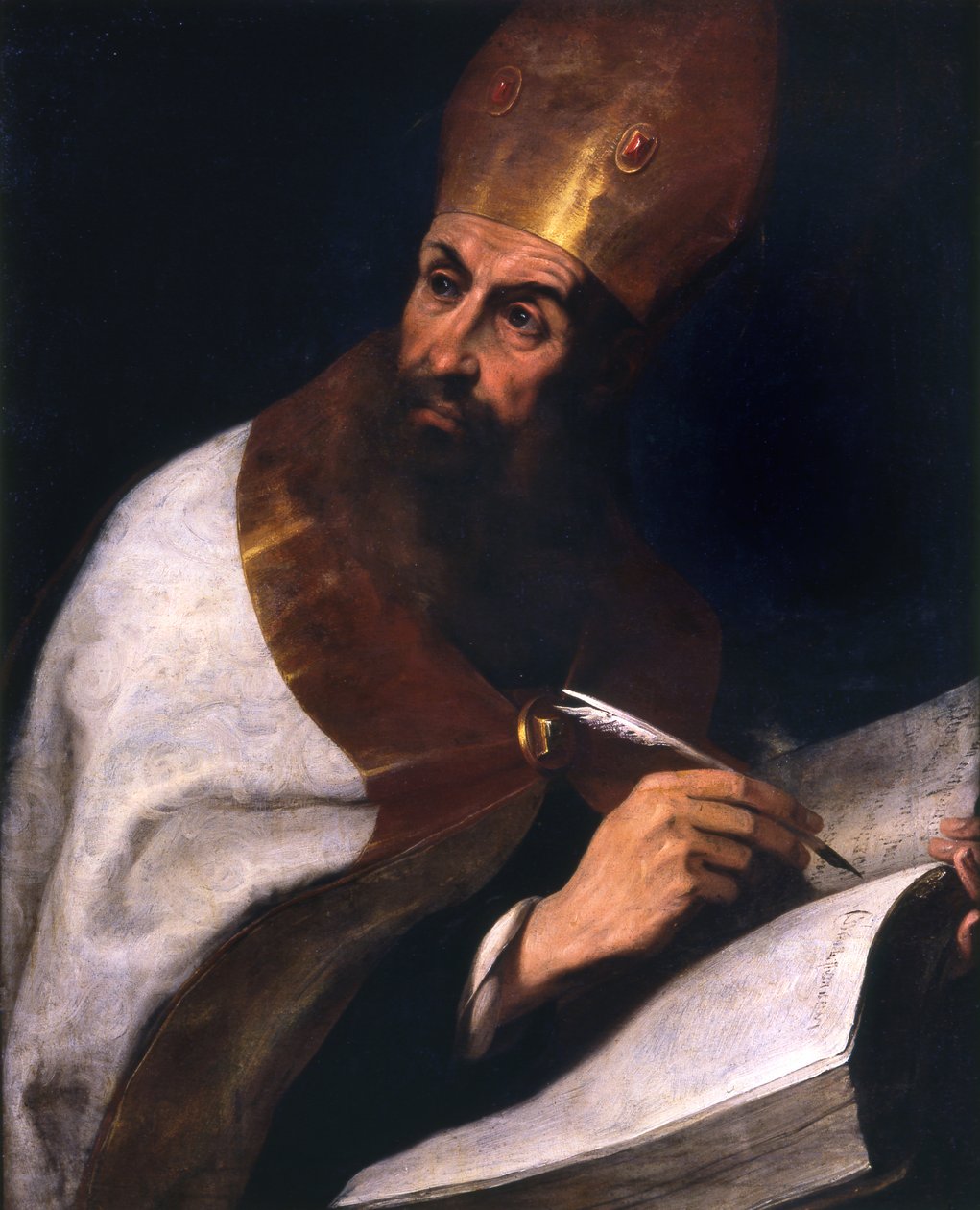 Szent Ágoston alkotó: Daniele Crespi