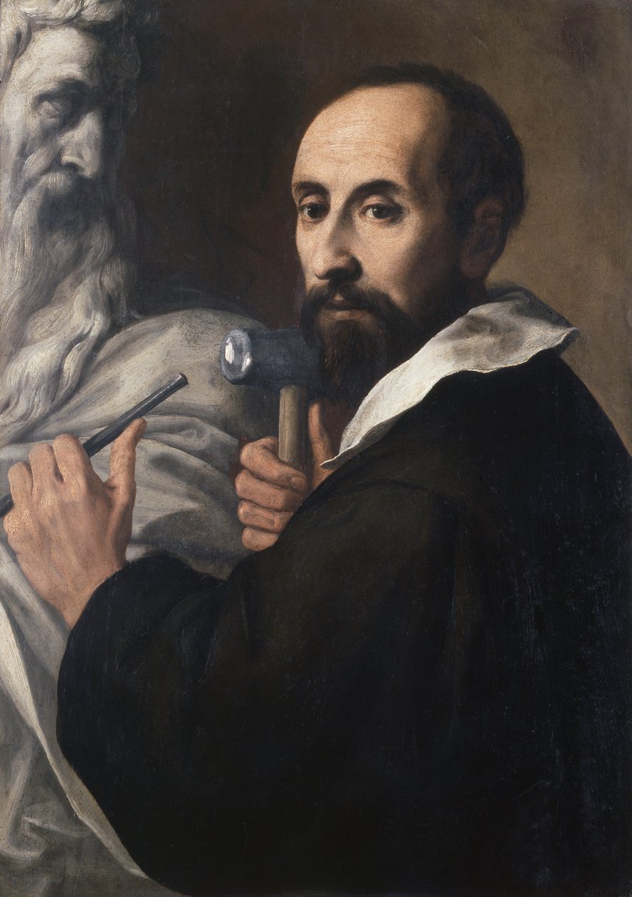Egy szobrász portréja, 1625 körül (olaj, vászon) alkotó: Daniele Crespi
