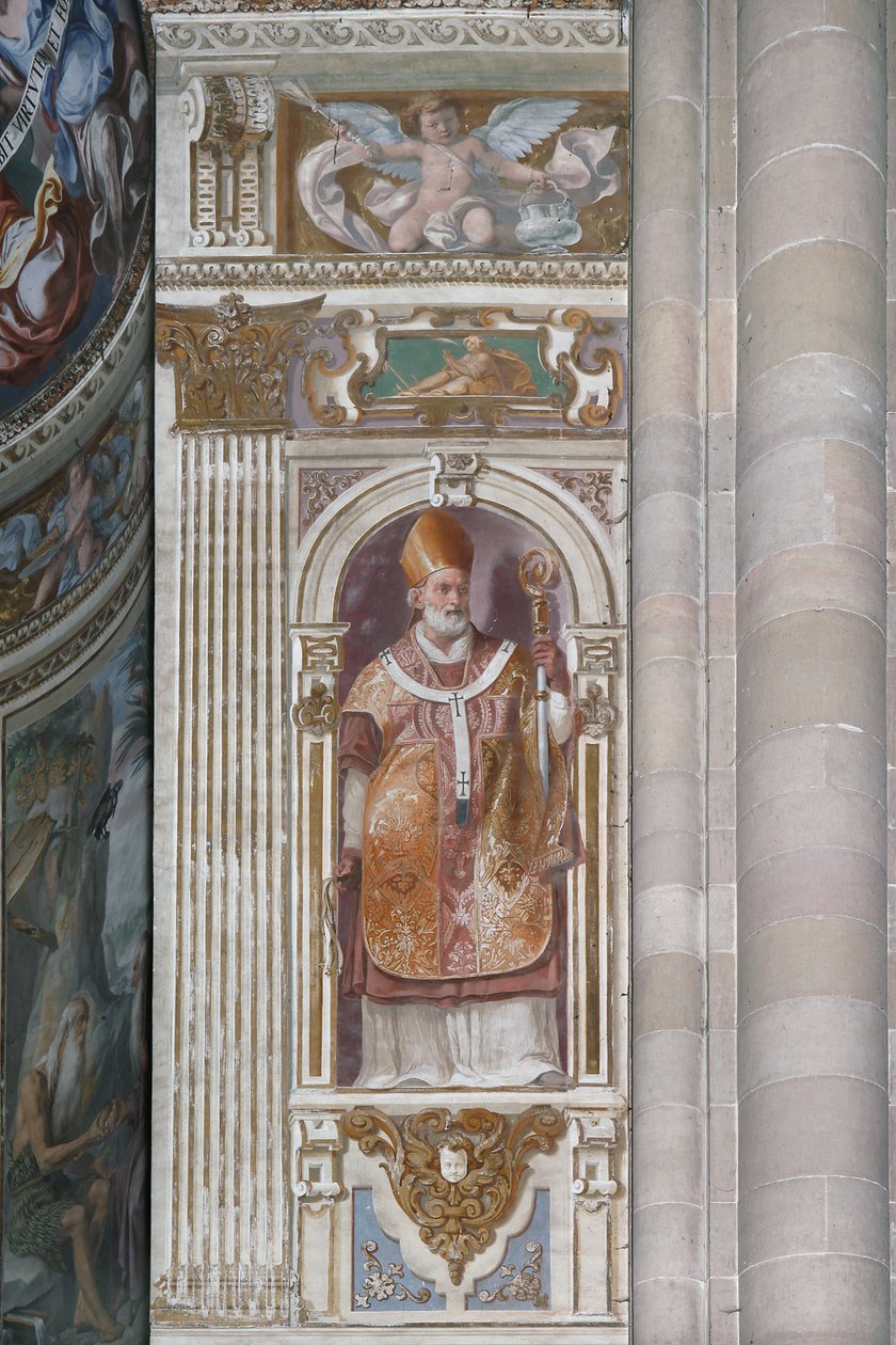 Szent Ambrus alkotó: Daniele Crespi