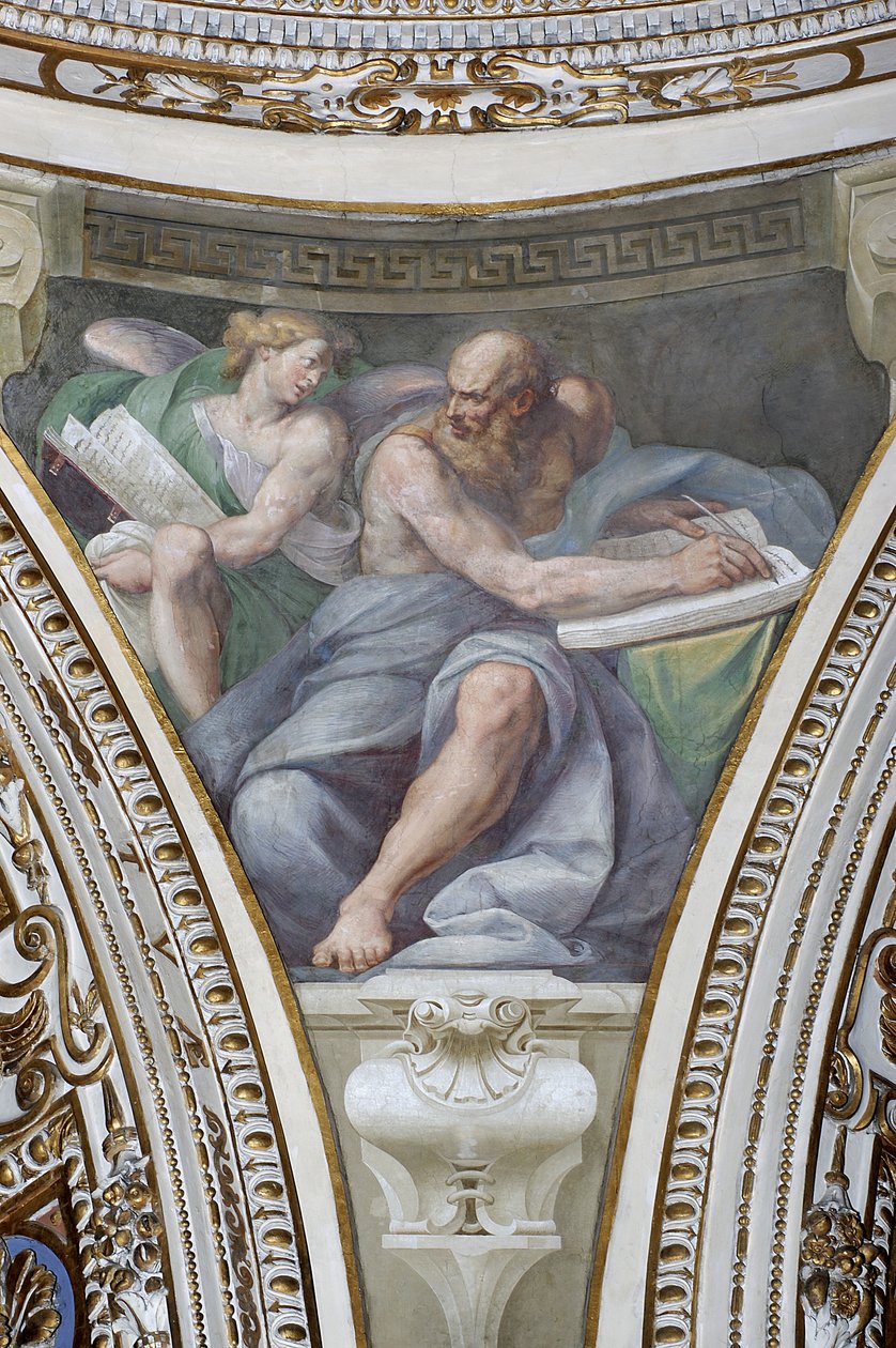 Szent Máté (freskó) alkotó: Daniele Crespi