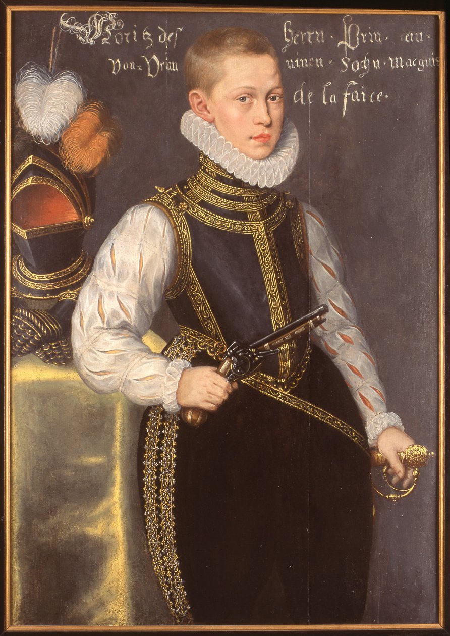 Maurice Orange herceg portréja alkotó: Daniël van den Queborn  