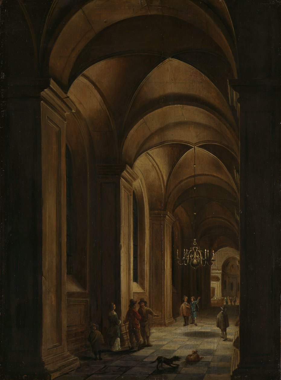 Templom belseje alkotó: Daniel de Blieck