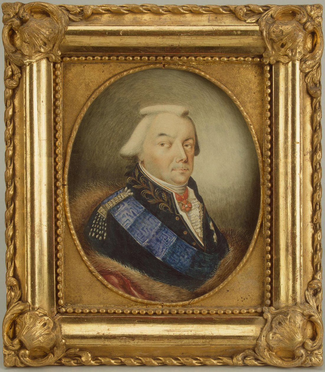 Nyikolaj Boriszovics Jusupov herceg portréja 1750-1831, 1790-es évek alkotó: Danila Grigoryevich Zhernovoi