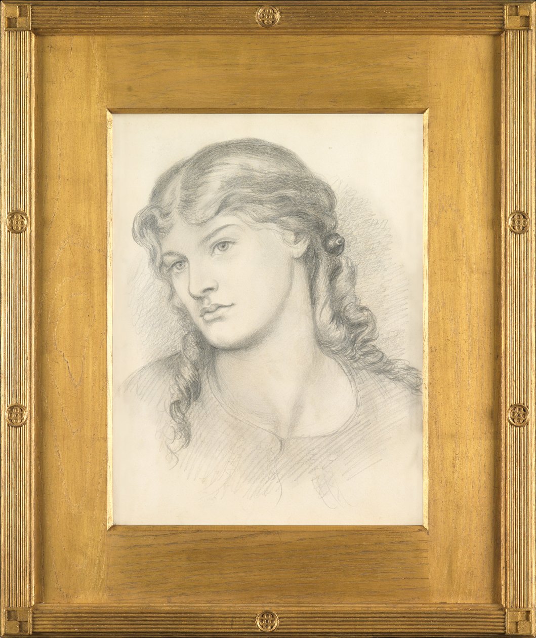 Alexa Wilding, 1865 alkotó: Dante Gabriel Charles Rossetti