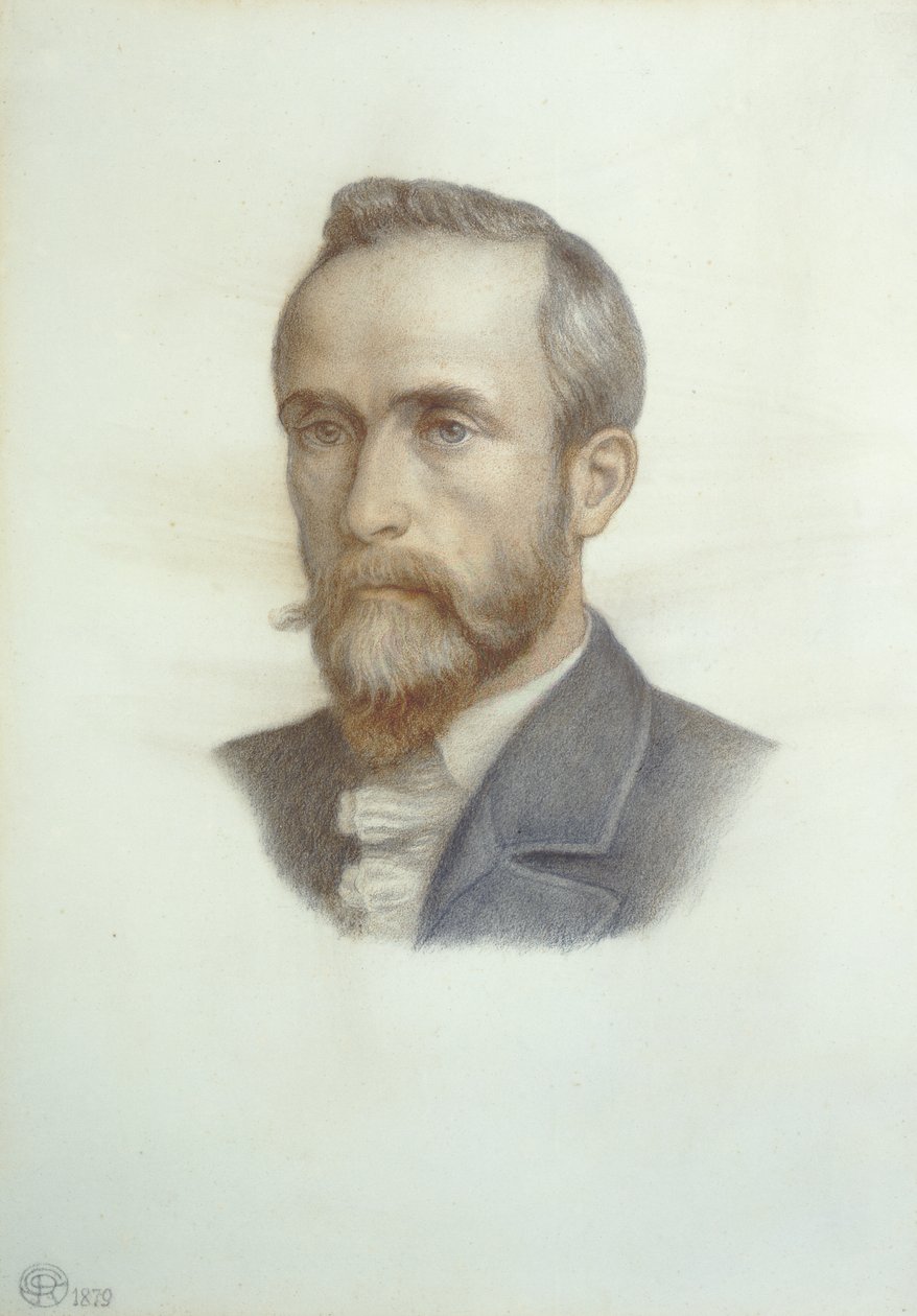 Frederick Richard Leyland portréja, 1879 (színes kréták papíron) alkotó: Dante Gabriel Charles Rossetti