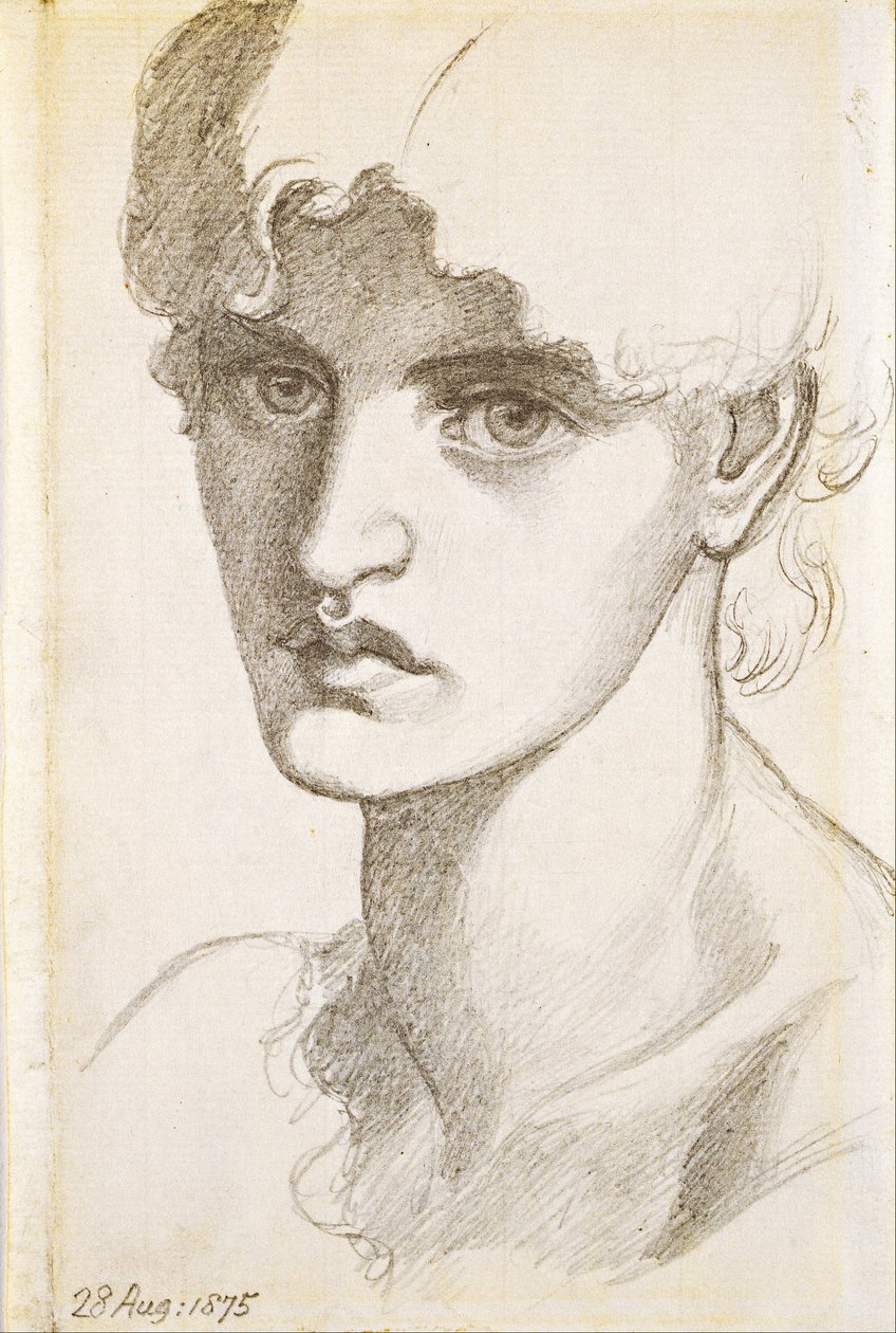 Jane Morris alkotó: Dante Gabriel Charles Rossetti