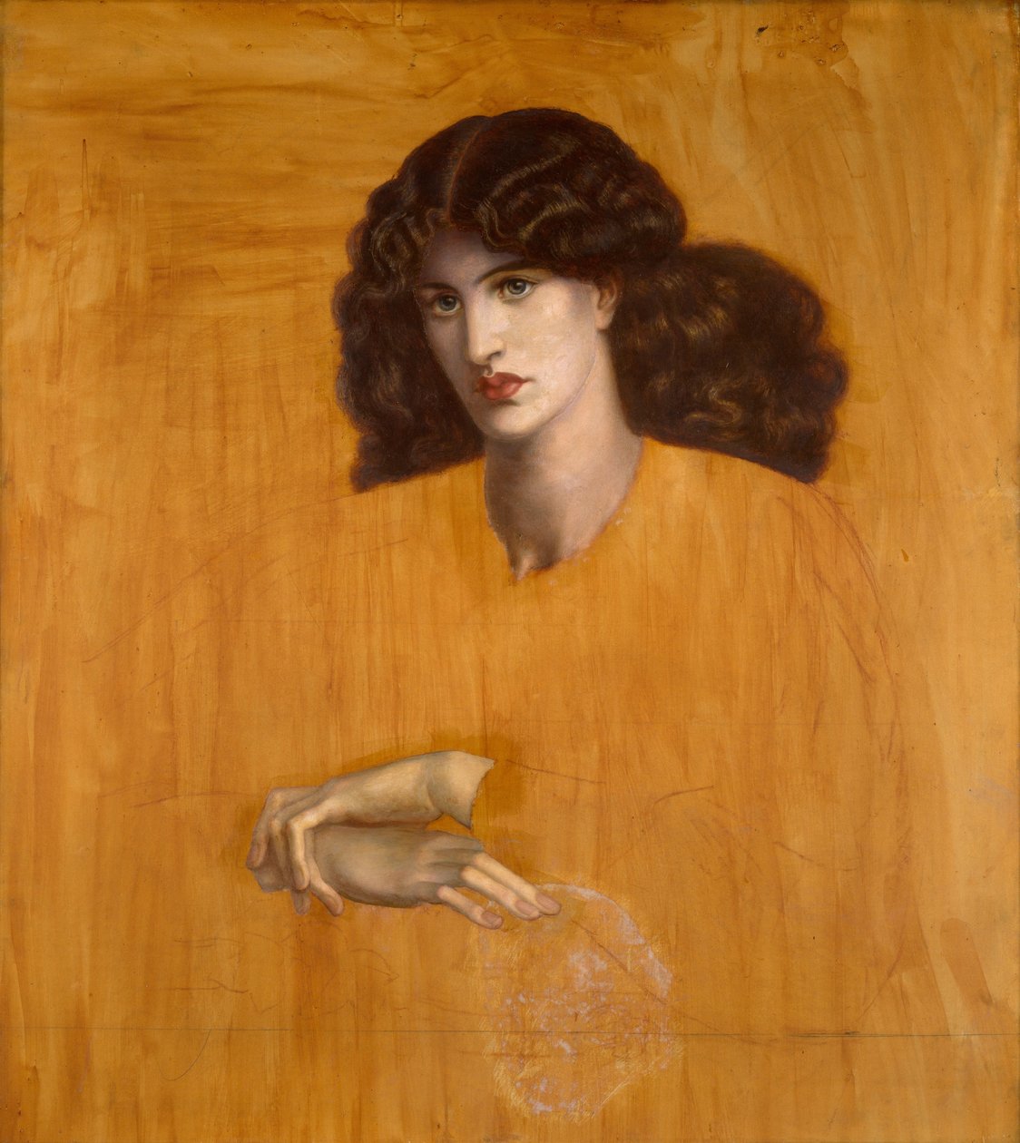 A szánalom asszonya alkotó: Dante Gabriel Charles Rossetti