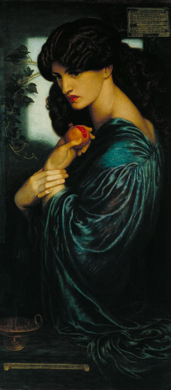 Proserpine alkotó: Dante Gabriel Charles Rossetti