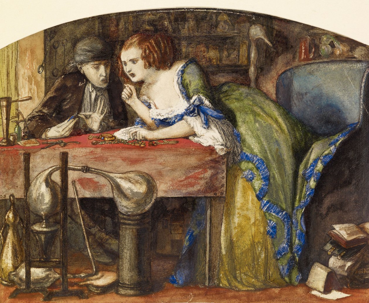 A laboratórium alkotó: Dante Gabriel Charles Rossetti