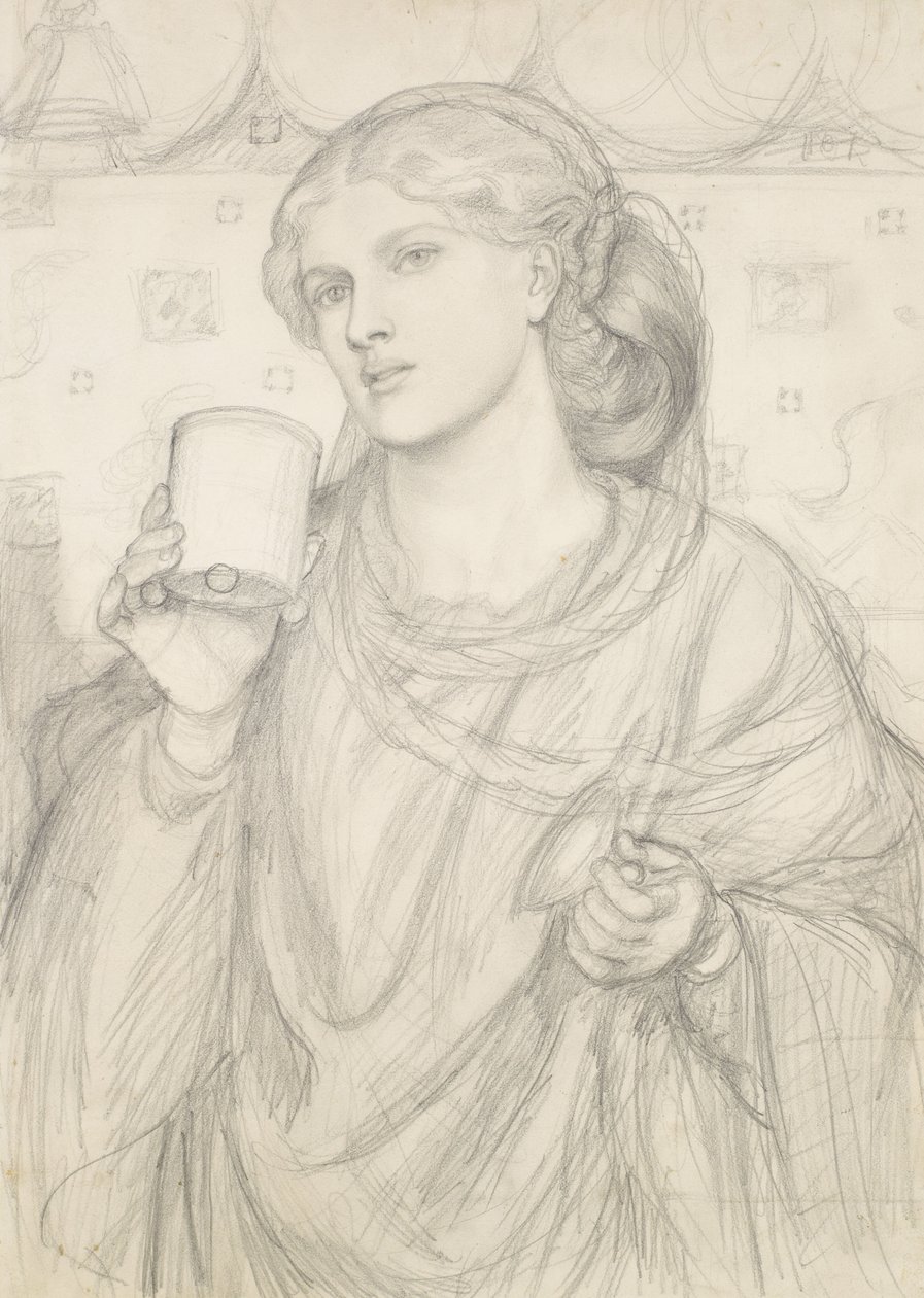 A szerető kupa alkotó: Dante Gabriel Charles Rossetti