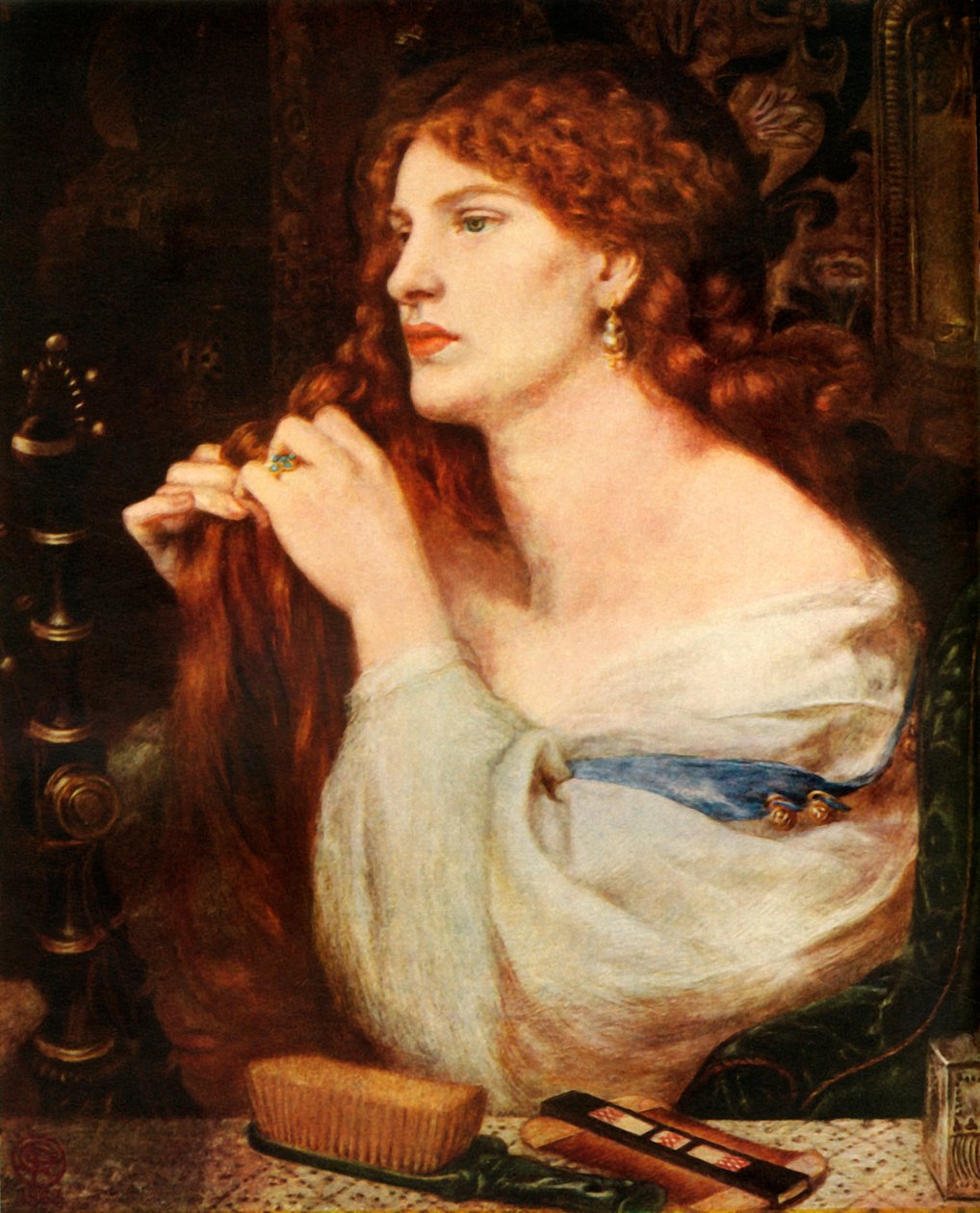 Fazios Aurelia úrnője, 1863-1873, 1948. alkotó: Dante Gabriel Charles Rossetti