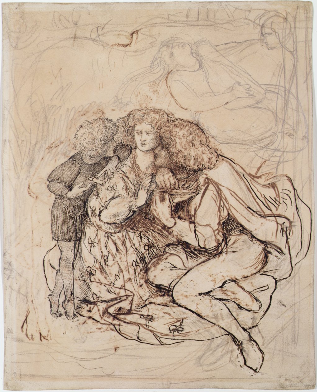 Macskabölcső alkotó: Dante Gabriel Charles Rossetti