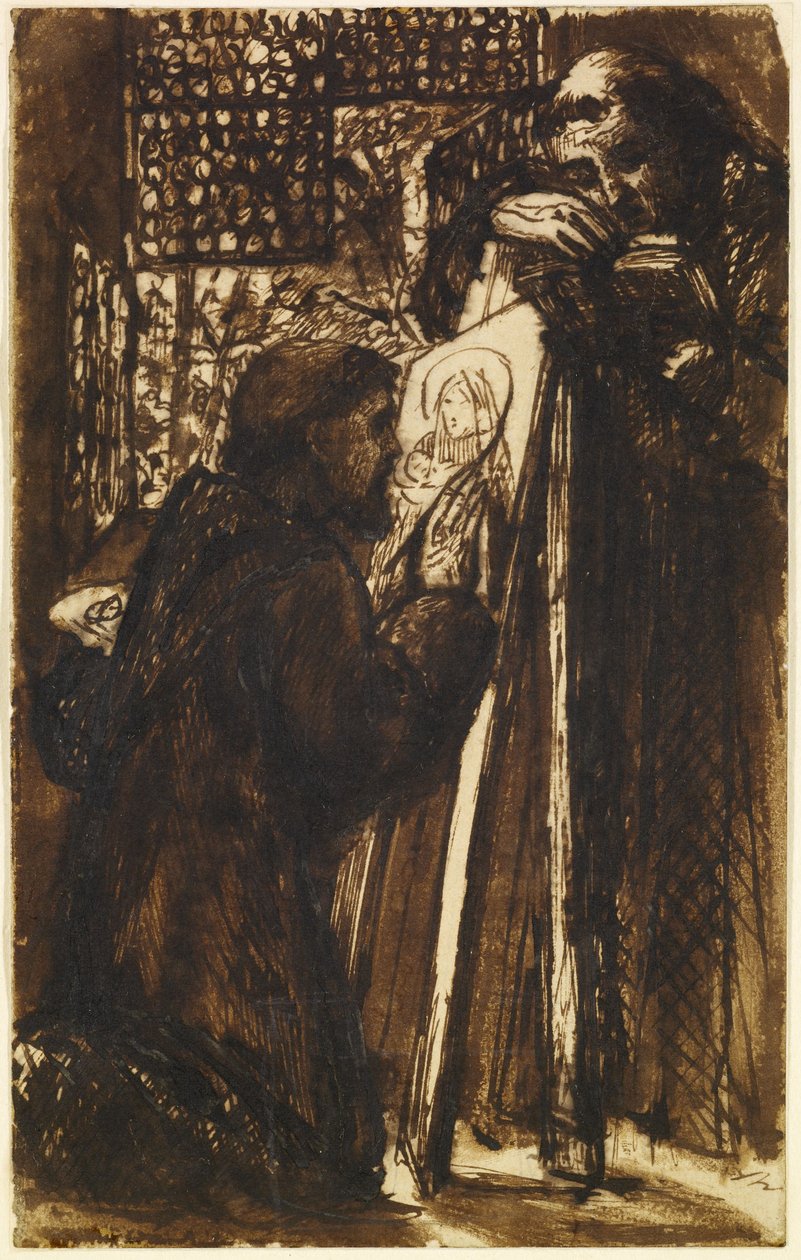 Angelico Paintingtől alkotó: Dante Gabriel Charles Rossetti