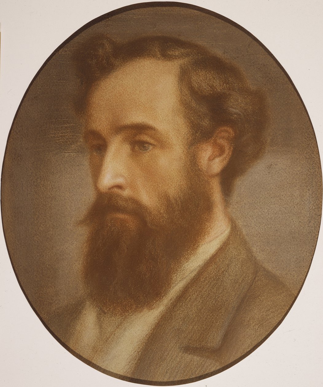 Frederick Leyland (1831-91) (pasztell, papír) alkotó: Dante Gabriel Charles Rossetti