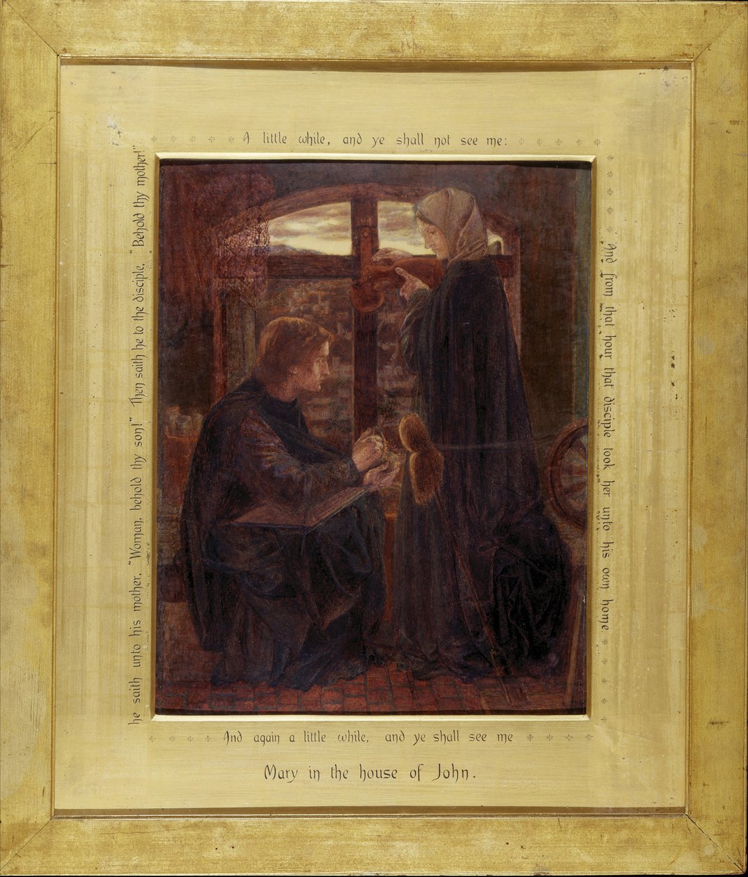 Mária a Szent János-házban alkotó: Dante Gabriel Charles Rossetti