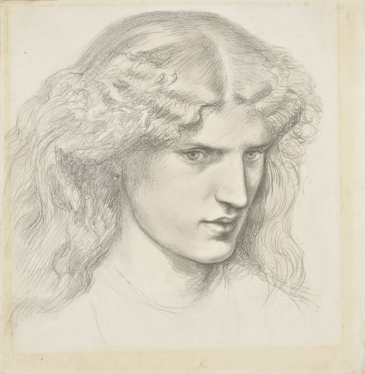 Annie Miller portréja, 1860-as évek alkotó: Dante Gabriel Charles Rossetti