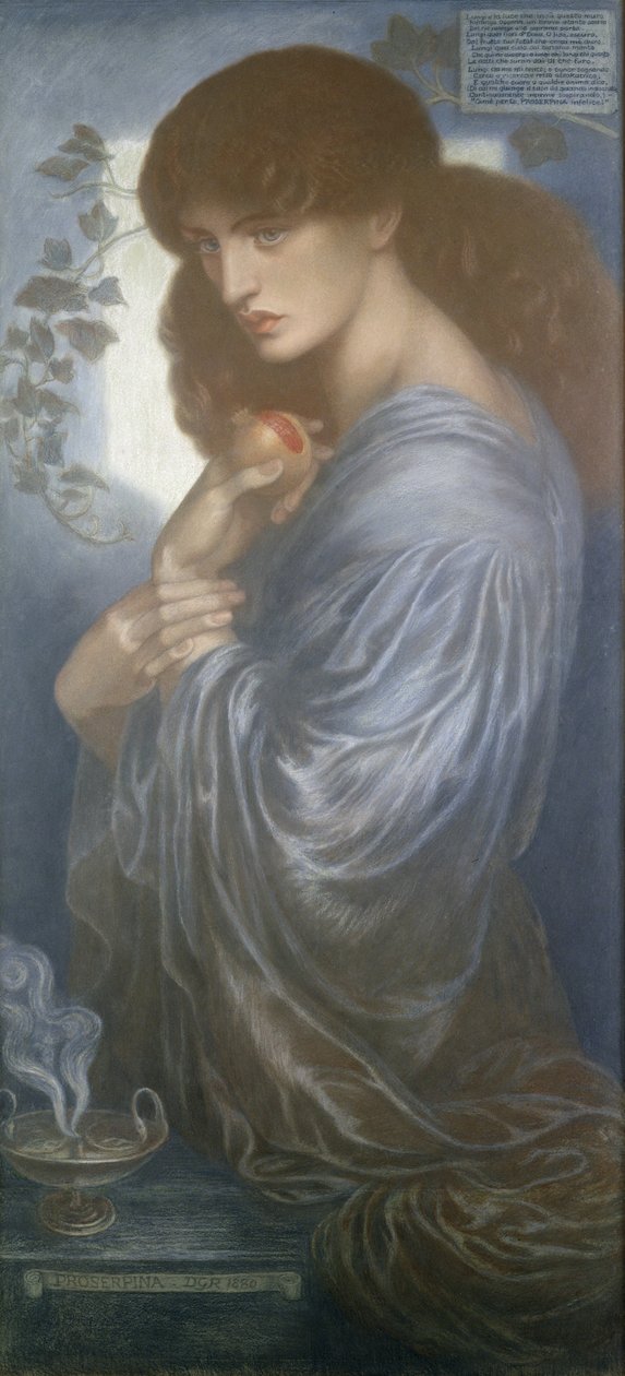 Proserpina alkotó: Dante Gabriel Charles Rossetti