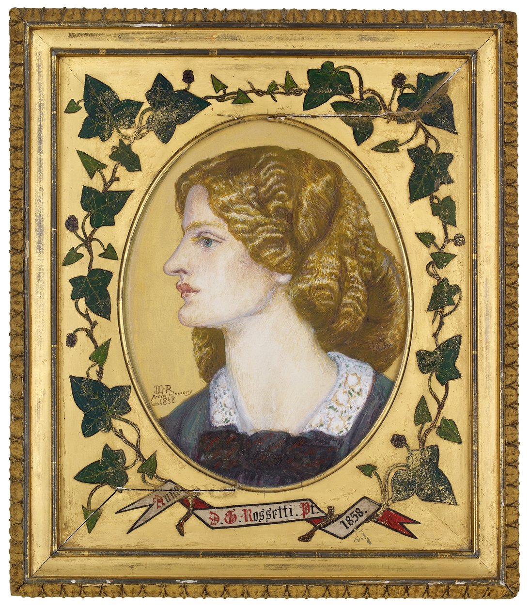 Ruth Herbert alkotó: Dante Gabriel Charles Rossetti