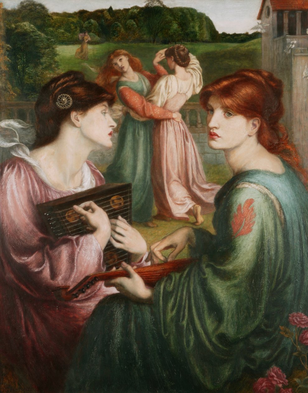A Bower Meadow alkotó: Dante Gabriel Charles Rossetti