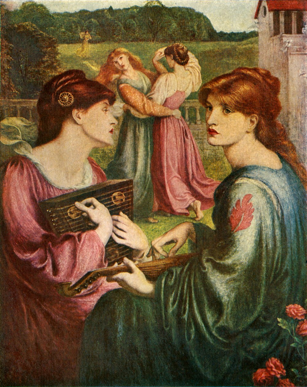 The Bower Meadow, 1850-1872, c1912 alkotó: Dante Gabriel Charles Rossetti