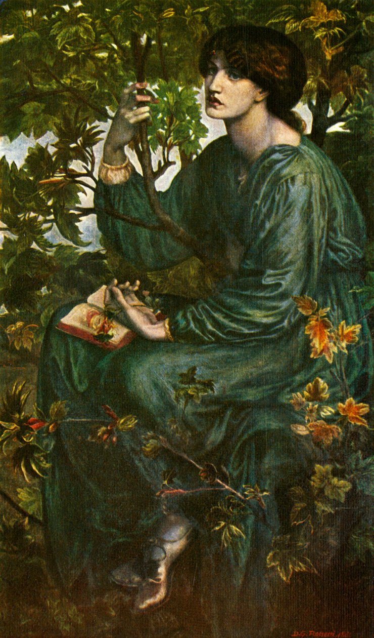 The Daydream, 1880, c1912 alkotó: Dante Gabriel Charles Rossetti