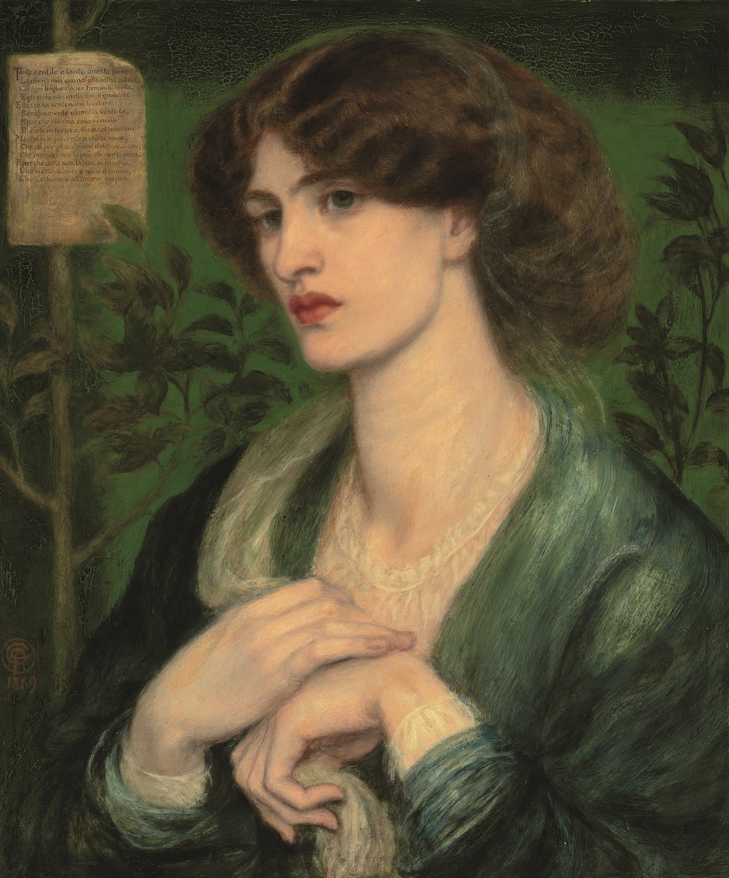 Beatrice üdvözlete alkotó: Dante Gabriel Charles Rossetti